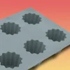 Plaque 8 cannelés silicone GN 1/3 30x17,6x5 cm Elastomoule - DE BUYER Online