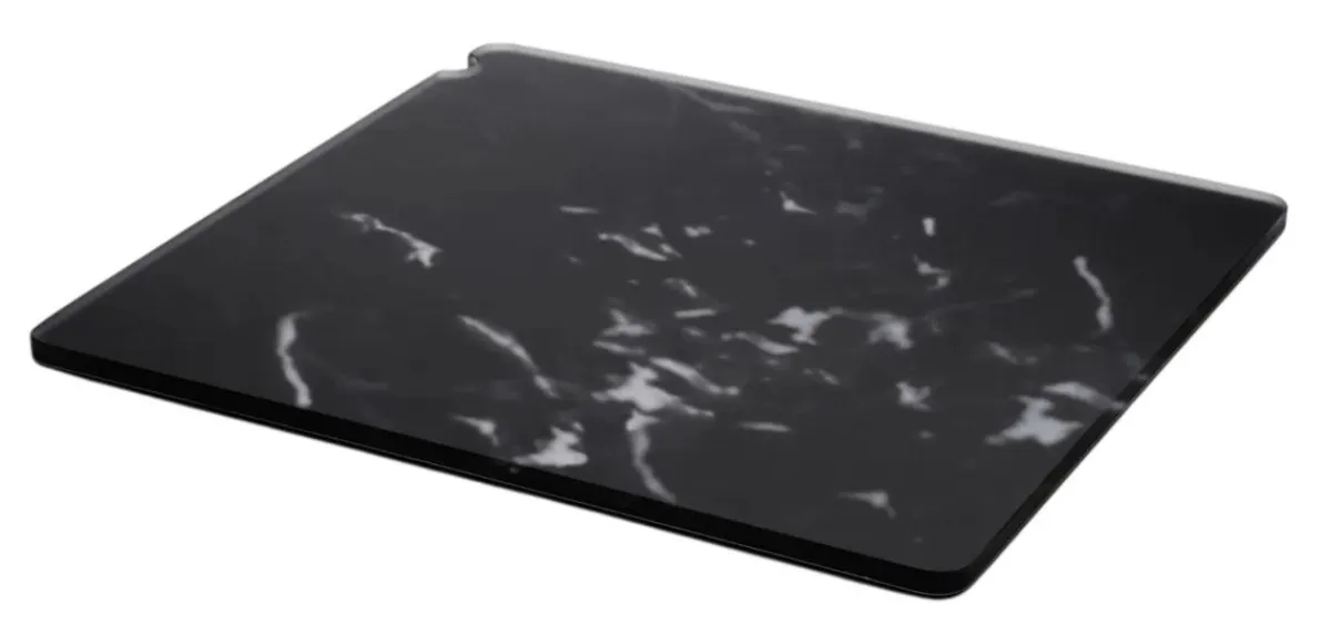 REVOL Plaque gn2/3 résine Nacryl® marbre noir 35,4x32,5x1 cm En Scène Outlet