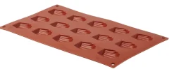 PRO.COOKER Plaque 15 mini madeleines silicone GN 1/3 29,5x17,5x1 cm Sale