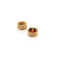 Plaque 24 savarins ronds silicone Pâtissier 60x40x3,5 cm - Aucune Clearance
