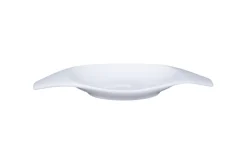 Plat avec anse blanc porcelaine bone china 30 cm Feelings - RAK Outlet