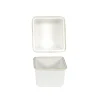Plat buffet porcelaine vitrifiée barley white 19,4x18x11,5 cm 2 L Stonecast Hints - CHURCHILL Best