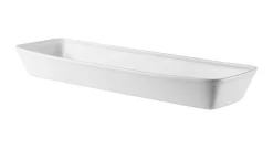 CHURCHILL Plat buffet porcelaine vitrifiée blanc 53x16x6,2 cm 3 L Counter Serve Hot