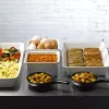 Plat buffet porcelaine vitrifiée blanc 18,5x17,8x8,5 cm 1,6 L Counter Serve - CHURCHILL Online