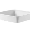 Plat buffet porcelaine vitrifiée blanc 25x25x6,2 cm 2 L Counter Serve - CHURCHILL New