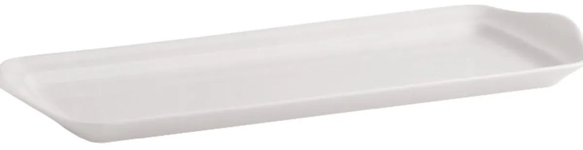 Plat à cake rectangulaire blanc porcelaine culinaire 36x14,5 cm - PILLIVUYT New