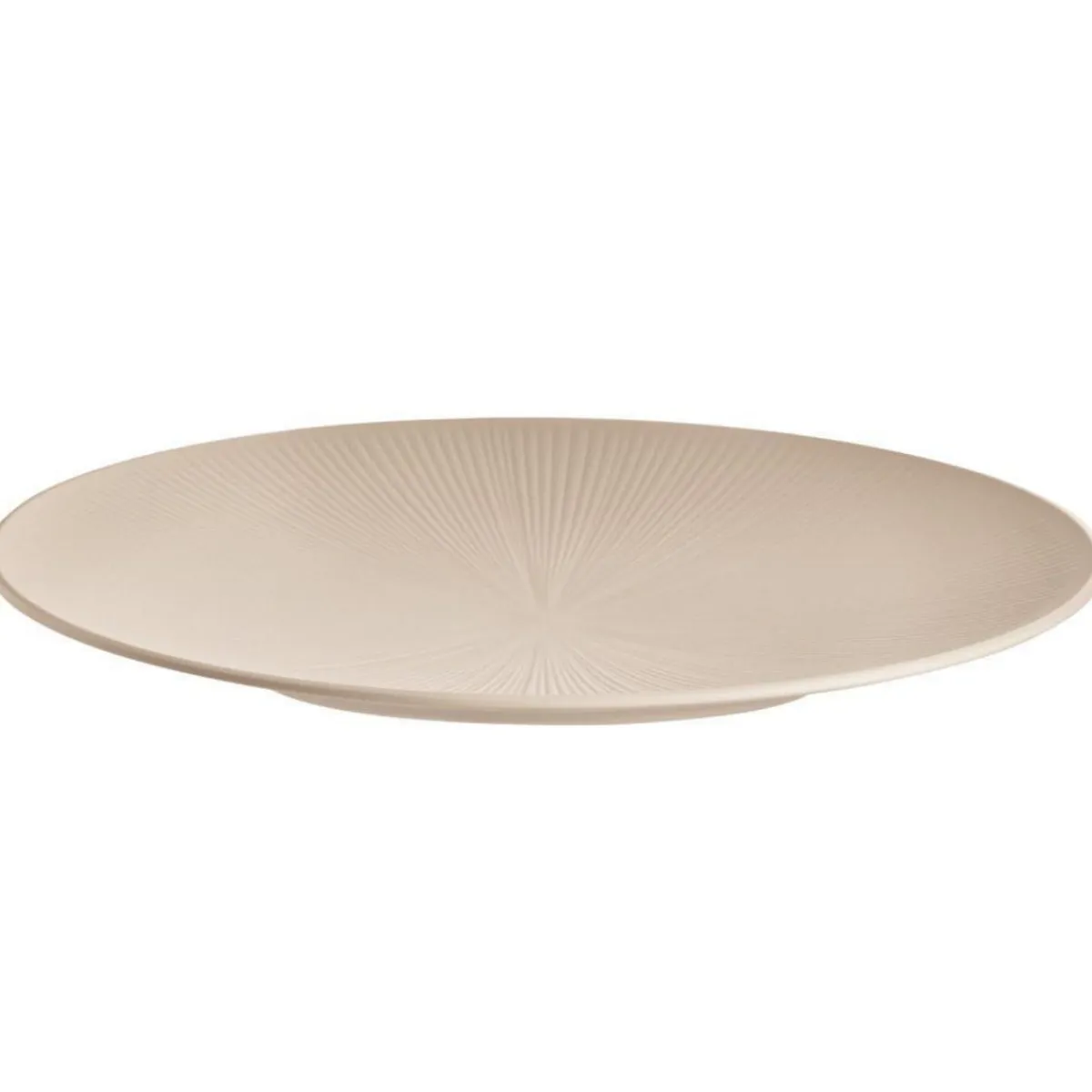 Plat coupe mélamine sable Ø 42 cm 3,5 cm Nero - APS Hot