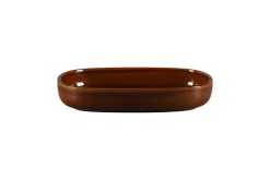Plat creux cuivre porcelaine vitrifiée 26 cm stone Ease - RAK New