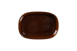 Plat creux cuivre porcelaine vitrifiée 26 cm stone Ease - RAK New