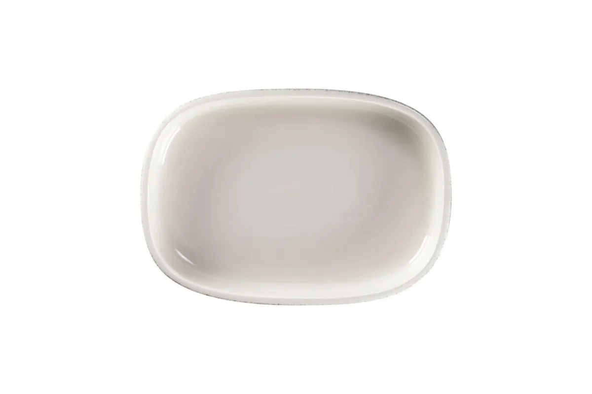 Plat creux gris porcelaine vitrifiée 26 cm stone Ease - RAK Discount