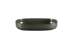 Plat creux noir porcelaine vitrifiée 26 cm stone Ease - RAK Hot