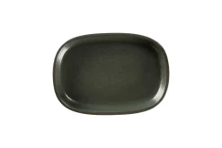 Plat creux noir porcelaine vitrifiée 26 cm stone Ease - RAK Hot