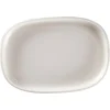 RAK Plat creux ovale gris porcelaine vitrifiée 33,2 cm stone Ease