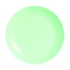 Plat creux rond vert verre opal Ø 29 cm Diwali - LUMINARC Outlet
