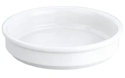 Plat à crème brûlée rond blanc porcelaine culinaire Ø 14 cm - PILLIVUYT Hot