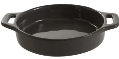 Plat à crème brûlée rond gris grès émaillé Ø 14 cm Bistronome - PRO.MUNDI Sale