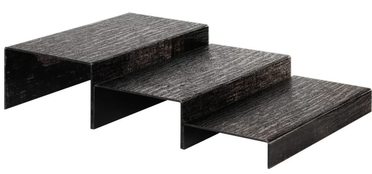 PLATEX Plat de présentation acrylique 40x18x4 cm Pap Discount