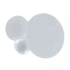 Plat de présentation blanc porcelaine bone china 29 cm Feelings - RAK Online