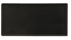 Plat de présentation mélamine noir 40x20 cm Vestah - PLATEX Clearance