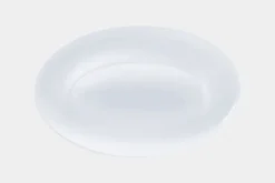 RAK Plat de présentation ovale blanc porcelaine bone china 28 cm Feelings Discount