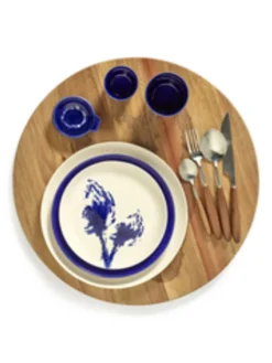 Plat de présentation rond blanc grès émaillé Ø 35 cm Feast By Ottolenghi - SERAX Outlet