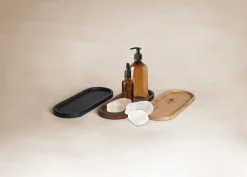 Plateau amenities noir 30x12 cm - DE LA ROCA New
