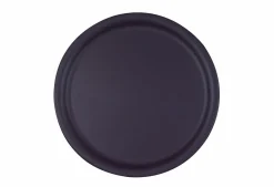 PLATEX Plateau anti-dérapant polyester noir Ø 36 cm Limo Clearance