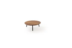Plateau avec pieds noyer Ø 40 cm 14 cm Alto - CRASTER Hot
