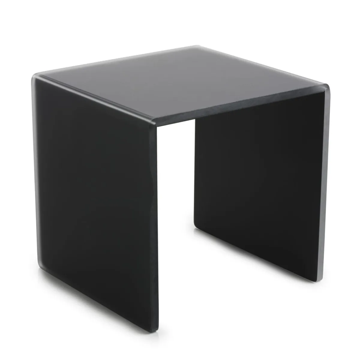 REVOL Plateau avec pieds résine Nacryl® gris 20x20x20,5 cm Mealplak Clearance