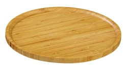 Plateau bambou Ø 40 cm 1,5 cm Oxstal (20 pièces) - PRO.MUNDI Clearance