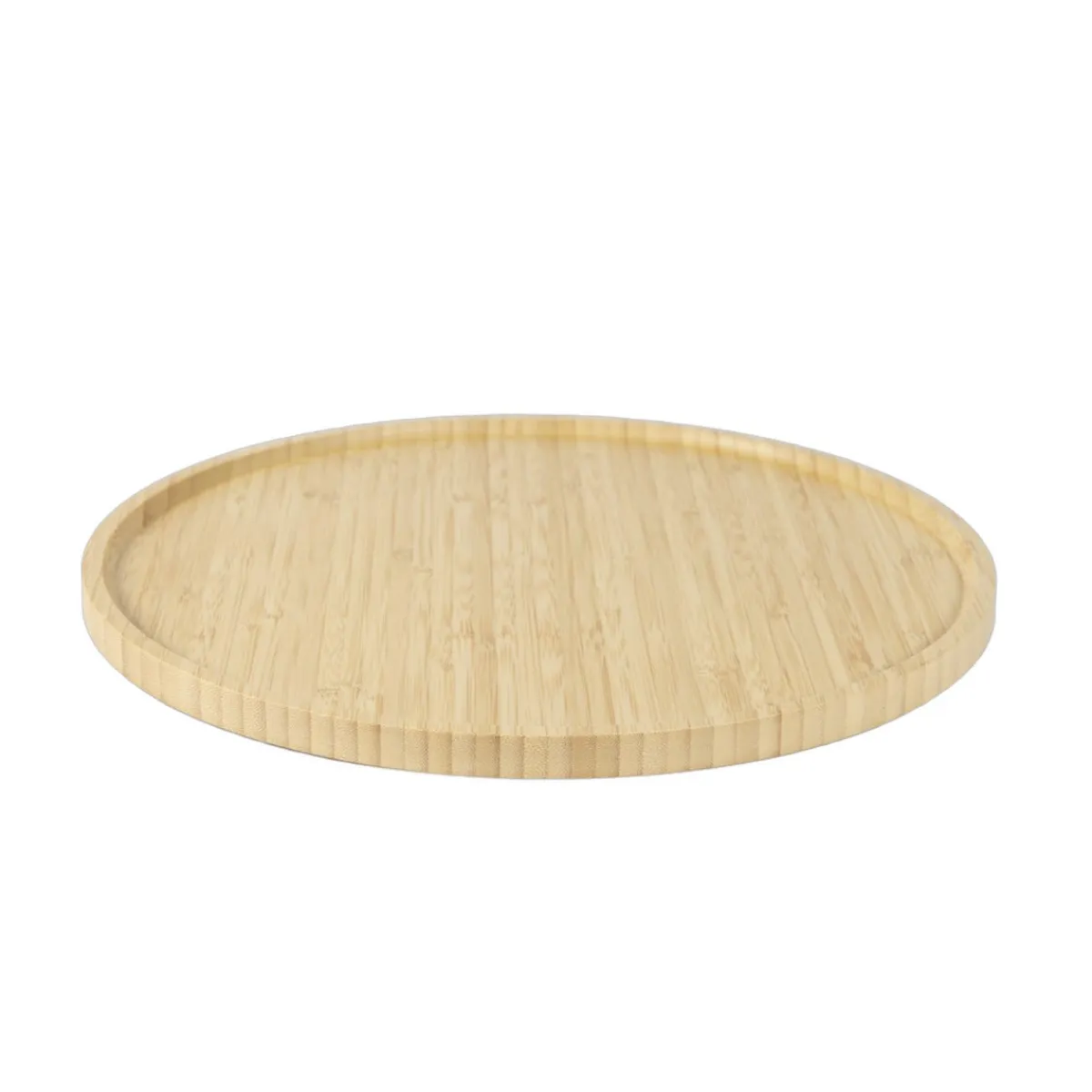 Plateau bambou Ø 34 cm Oxstal - PRO.MUNDI Discount