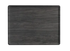 Plateau bois Cèdre foncé 37x28 cm Slim - PLATEX Sale