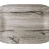 PLATEX Plateau bois chêne gris 46x36 cm Papillon Online