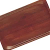 Plateau bois compresse marron 53x32,5 cm Capri - CAMBRO New