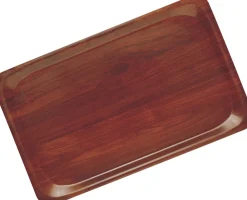Plateau bois compresse marron 53x32,5 cm Capri - CAMBRO New
