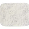 PLATEX Plateau bois marbre blanc 60x40 cm Papillon Hot