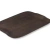 PLATEX Plateau bois roc brun 41x29 cm Papillon