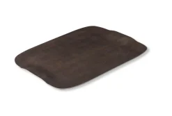 PLATEX Plateau bois roc brun 41x29 cm Papillon