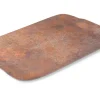 Plateau bois rouille 46x36 cm Papillon - PLATEX Best