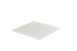Plateau carré blanc résine Nacryl® 30 cm - MEALPLAK Hot