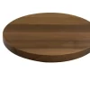 Plateau de présentation noyer Ø 21,8 cm 2,5 cm Tilt - CRASTER Outlet