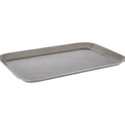 Plateau de présentation rectangulaire gris inox 38 cm - APS Clearance