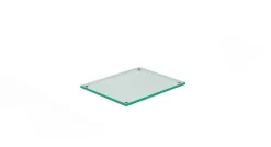 Plateau de présentation verre 32,5x26,5x2 cm Flow - CRASTER Online