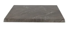 Plateau de table basalte 60x60x3,2 cm Werzalit - FLEXMOB Outlet