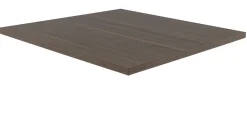 FLEXMOB Plateau de table marron 80x80x2,4 cm Original Best