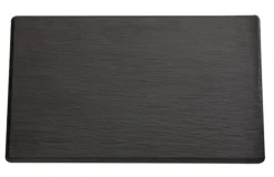Plateau effet ardoise mélamine 26,5x16,2x1 cm Slate - APS Sale