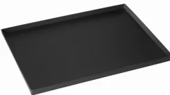 Plateau en carton rectangulaire noir carton 28,7x18,6x1,7 cm Oxstal (40 pièces) - PRO.MUNDI New