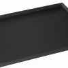 Plateau en carton rectangulaire noir carton 30,9x24x1,7 cm Oxstal (20 pièces) - PRO.MUNDI