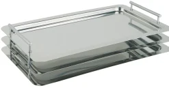 Plateau GN1/1 inox 18/10 53x32,5 cm - APS New