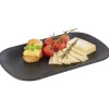 Plateau GN1/4 mélamine noir 26,5x16,2x2,5 cm Nero - APS Online